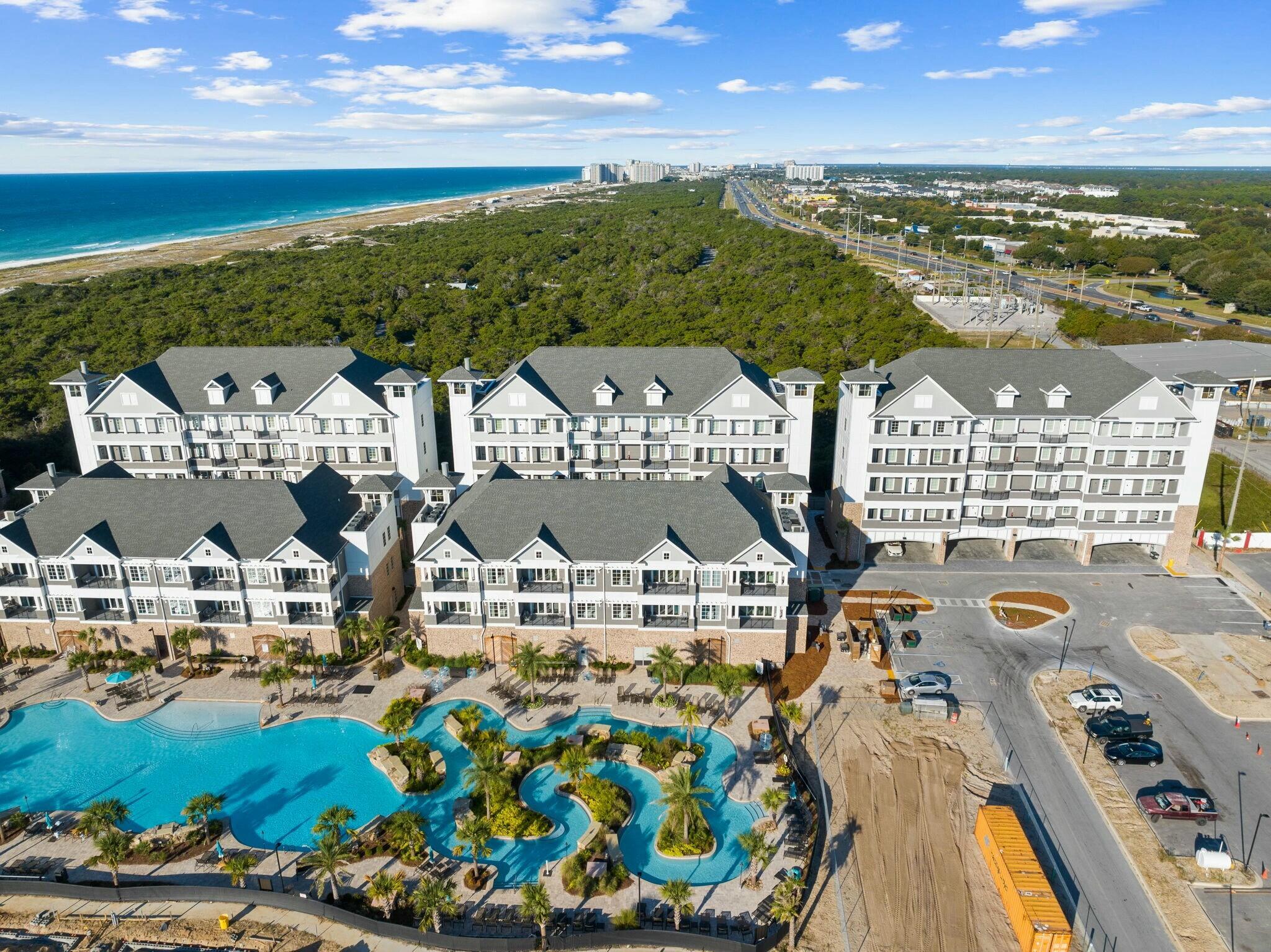 Don't miss this exceptional opportunity to own one of the few 3-bedroom units in the sought-after Parkside Building 100 at The Henderson Beach Resort. Enjoy sweeping, unobstructed Gulf views, overlooking the pristine, protected dunes of Henderson Beach State Park--perfectly framed from your private balcony.  As a resident, you'll have access to an impressive array of resort-style amenities, including three swimming pools, two lazy rivers, three fitness centers, private beach, a kids club, fine dining, a full-service spa, and even in-residence room service.  Inside, the unit features soaring 10-foot ceilings, solid core doors, quartz countertops, top-tier appliances, and high end finishes. Whether you're seeking a vacation retreat or a high-end investment property, this Parkside gem offers the perfect blend of comfort, style, and resort living.  Come take a look today!