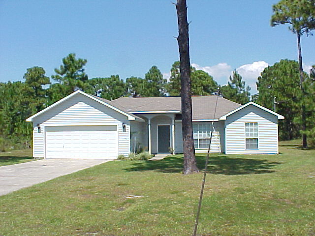 Cute home that sells AS IS in HBTS. Sits on just under a half acre; plenty of room for that garden you've always wanted! HBTS has a very nice recreation facility. Yearly Assoc dues approx $565. Home is in a flood zone. Lender will require flood insurance. Home has never flooded but during a 20 inch downpour several years back the garage took on some water. Buyer to verify all important information deemed necessary. Room sizes approx. Roof, HVAC and Water heater all replaced in 2019.