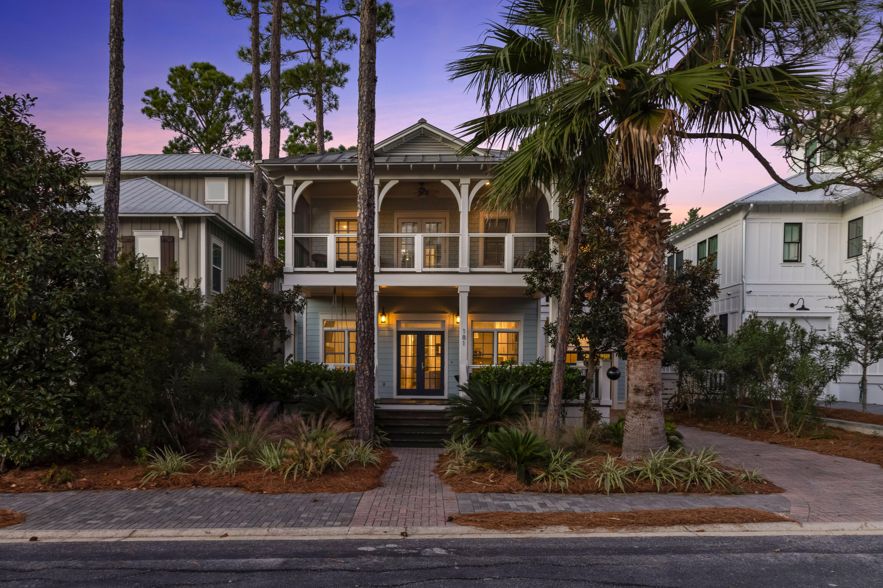 Welcome to this beautifully updated Florida cottage in the desirable, private community of Lakeside at Blue Mountain Beach, located on the coveted west end of 30A in Santa Rosa Beach. Offering the perfect blend of modern upgrades and coastal charm, this 4-bedroom, 3 full-bath, 2 half-bath home is ideal for full-time living or as a short-term rental investment.Backing up to the serene Point Washington State Forest, this home offers a peaceful, natural setting with easy access to hiking and biking trails, making it an ideal retreat for outdoor enthusiasts.Recent renovations throughout the home include a complete kitchen remodel featuring new custom cabinets, stainless steel appliances, quartz countertops, and a stylish tile backsplash. The home also boasts new flooring throughout, including luxurious new carpet upstairs. Fresh paint throughout creates a light and airy feel, while the upgraded porches enhance outdoor living, including a newly screened-in porch upstairs, perfect for enjoying the coastal breeze in comfort and privacy.

This home is designed with flexibility and convenience in mind, offering two master suites-one on the main floor and one upstairs-providing ample space for family, guests, or multiple generations. The upstairs also features a bonus room above the garage, complete with its own half bath, offering a versatile space for a home office, media room, or extra guest accommodations.

Other highlights include new flooring throughout, updated bathrooms, and a spacious mudroom off the garage, perfect for storing beach gear or outdoor equipment.

Outside, enjoy mature landscaping, a well & sprinkler system, and private porches on both levels, perfect for enjoying the coastal breeze. The one-car garage provides additional storage space.

As part of the sought-after Lakeside at Blue Mountain Beach community, residents have access to a community pool, clubhouse, and community park. Plus, you're just a short walk, bike, or golf cart ride away from public beach access, with Blue Mountain Beach's charming shops, restaurants, and outdoor activities nearby. The home is also conveniently located close to Seaside and Grayton Beach, offering endless opportunities to explore the beauty of 30A.

Come experience the perfect blend of comfort, style, and location in this gorgeous home at Lakeside at Blue Mountain Beach.