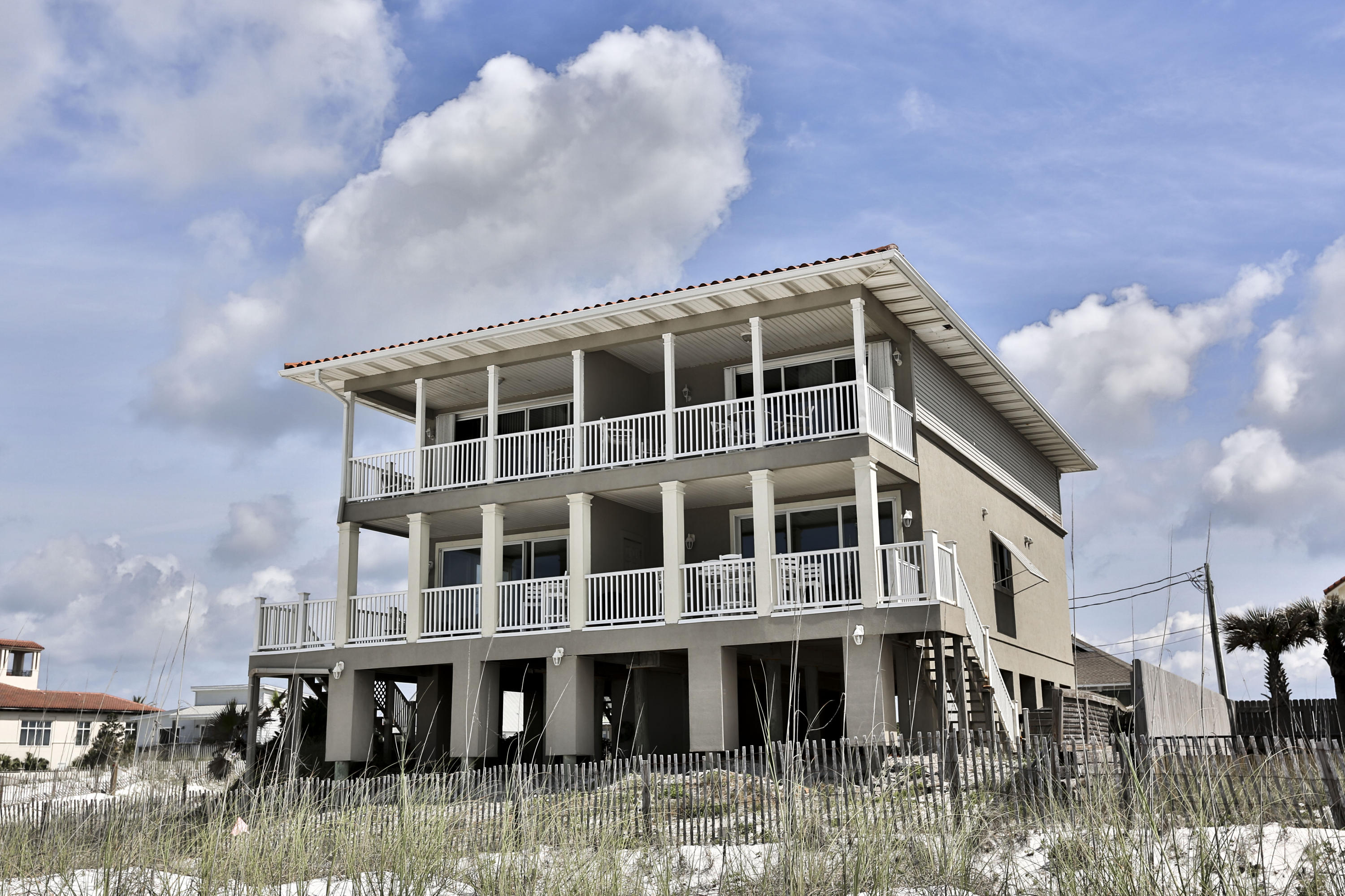 Back on the market! Purchaser Financing issues. Seadreams 7 is an opportunity that rarely comes along! Tang O Mar community of Miramar Beach is an established neighborhood that has been around for over sixty years and places you front and center on the sugar white sands of the Gulf of Mexico. The sought-after locale of Seadreams 7 is close to all the best that Destin's Miramar Beach has to offer, including favorite beachfront restaurants along Scenic Gulf Drive. This beautiful beachfront estate offers seven bedrooms with gorgeous beach views! Vacationers can book Seadreams as a 3, 4, or 7-bedroom property providing two distinctly different living quarters that are accessible from the interior of the home. Currently 166K on the books for 2018 and climbing. 184K for 2017, w/owner usage.