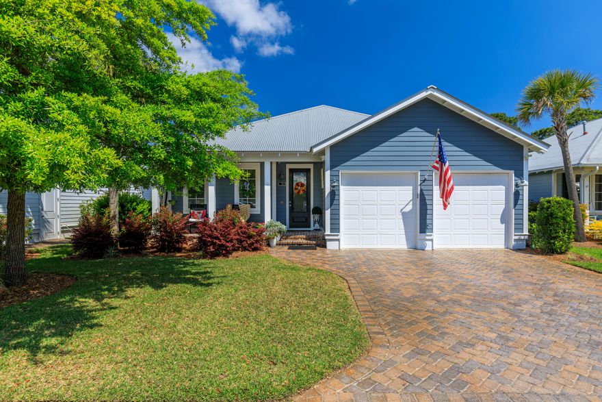 The entrance to Carson Oaks is absolutely gorgeous. This one of a kind community has a dock with secured boat storage and private boat launch, community pool and lawn cared for by the HOA.  This immaculate home was built by Huff Homes and has been well taken care of  with many upgrades. The outside of the home was painted in 2019, LED lights throughout, home is piped for gas appliances,  wired for a security system, has surround sound that includes the screened in back porch, tankless HOT WATER heater, new boots on roof vents, custom cabinetry in garage and laundry room, shelving in the laundry room and overhead in the garage.  You do not want to miss out on seeing this fabulous home.  All information is deemed correct, but should be verified by buyer.