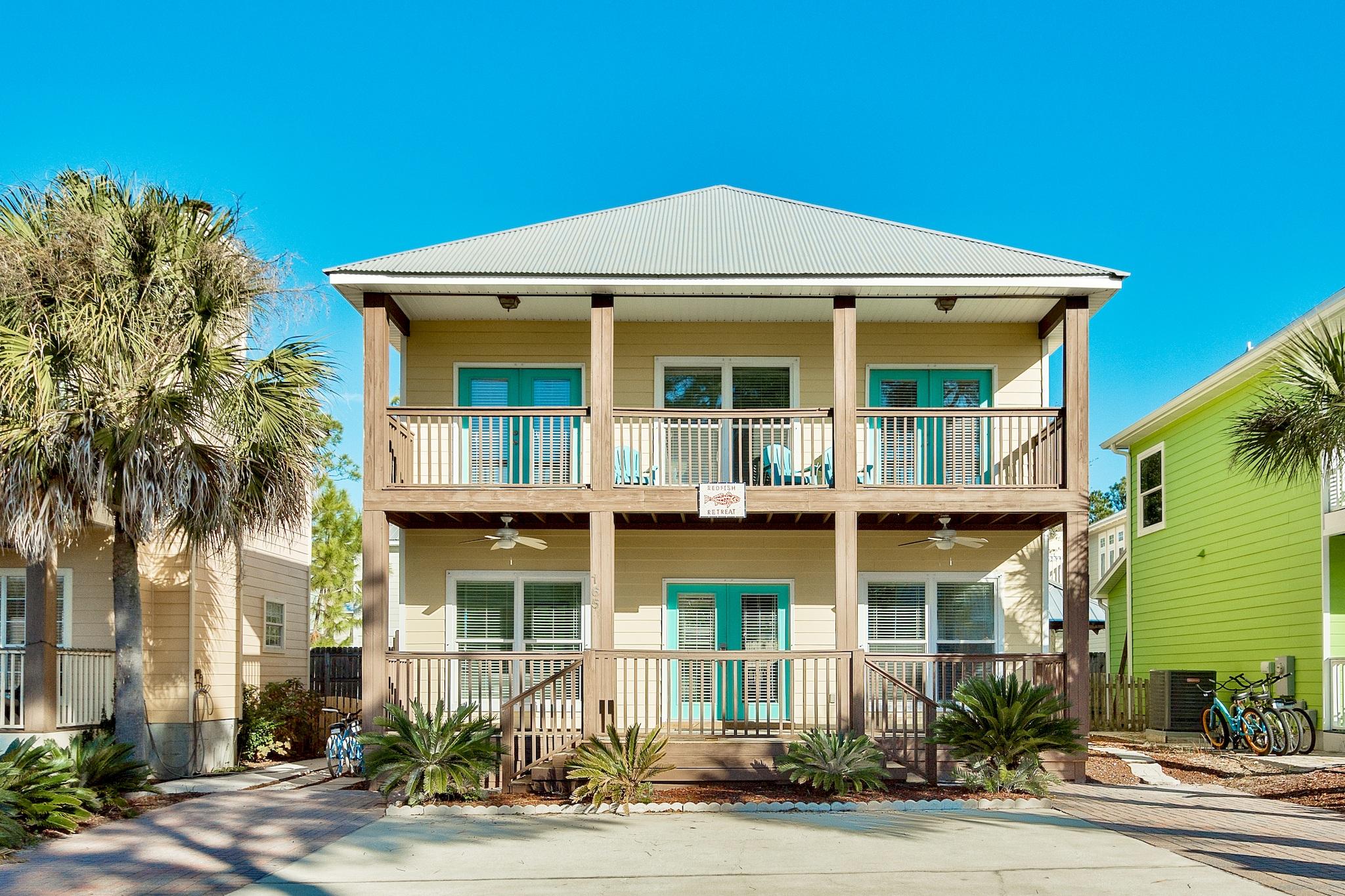 Amazing opportunity in Blue Mountain Beach in the iconic 30A area. This fully furnished 3 bedroom, 3 bath home is a perfect turn-key vacation rental investment, second home or full time residence. It is walking distance to two different beach accesses, incredible biking and hiking trails, and plentiful dining & entertainment options. Located on the south side of 30A in the heart of it all, this is a phenomenal opportunity and value. The decor was recently updated to a welcoming beachy vibe with a soft yet colorful palette. Abundant natural light extends throughout the home and there are fantastic outdoor spaces to enjoy - the covered front porch, outdoor deck & patio and upper level balcony are essential for experiencing the coastal lifestyle! This is an ideal Florida Beach Cottage.
