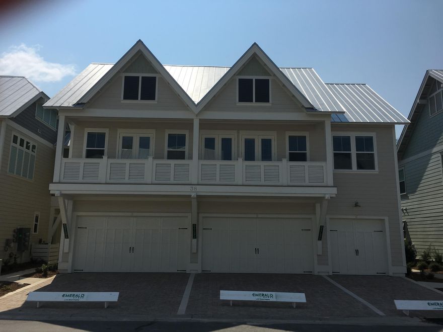 Welcome to the LAST phase in Prominence! We saved the best for last. This luxurious Aruba plan comes with a rain maker shower head in master bath, and all upgraded Electrolux appliances with a French door refrigerator. The townhomes at Prominence are still one of the lowest priced new construction on all of 30a. The finishes will stun you for the price you pay!! Come see why we are over half way sold out!!