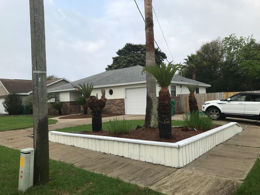 What a beauty! This 1,722 square foot, pool-home is located in a great subdivision and has a lot of great features. For those hot days, cool down in the in-ground pool or relax under the covered patio. The backyard is privately fenced, freshly landscaped, and offers a good amount of space for entertaining. Upon entering the home, you will find a living room complete with beautiful HARDWOOD flooring, a fireplace, and a cathedral ceiling. The kitchen overlooks the living area. Kitchen boasts a breakfast bar, granite countertops, recessed lighting, and tile backsplash. Come see this gem now, it won't last long! Any sheds, outbuildings, and lawn pumps are being sold in ''as is'' condition and no value will be added. Buyer to verify room measurements.