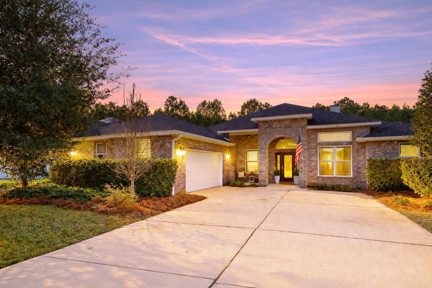 VA Assumable Loan at 3.25% for qualified buyers plus a $10,000 seller credit toward closing costs, rate buy-down, or upgrades. Located in the highly desirable Hammock Bay community in Freeport, Florida, this 5-bedroom, 3-bath home offers 3,466 sq ft and features the popular Monaco floor plan by Holiday Builders. New LVP flooring flows into a spacious family room with coffered ceilings and a fireplace. The updated kitchen includes newer appliances, a new gas stove, and an oversized island ideal for entertaining. Recent updates include HVAC (2024) and water heater (2025). Enjoy resort-style Hammock Bay amenities, parks, pools, trails, and convenient access to 30A beaches, Destin, and Eglin AFB. The dining room makes a statement with dramatic 12-foot coffered ceilings that elevate every occasion.  A spacious front office with French doors, provides room for dual workstations, ideal for today's flexible lifestyle. The versatile fifth bedroom offers endless possibilities for a media room, playroom, guest suite, or additional office space. Everyday functionality shines with a separate mudroom and an oversized laundry room complete with a utility sink that every family can appreciate.  Privately tucked away, the oversized primary suite offers tranquil preserve views and a true retreat-like feel, featuring dual vanities, a soaking tub, an expansive walk-in shower, and an oversized walk-in closet.  

Outdoor living is equally impressive. Enjoy a screened porch with convenient bathroom access, a built-in gas grill hookup, an extended paver patio, and a fully fenced backyard backing to a peaceful preservation area.  The perfect setting for relaxing or entertaining.  

As a resident of Hammock Bay, you'll enjoy resort-style amenities including multiple pools, a fitness center, tennis and pickleball courts, scenic walking trails, a general store, brewery, clubhouse, and bay access.  

Homes offering this layout, level of upgrades, and private preserve setting are rarely available. Schedule your private showing today.