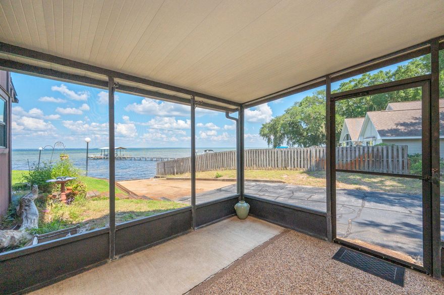 Here's your chance to own one of the best locations in Mossey Cove! Situated on 4.2 acres of pristine waterfront property.Rare corner unit offering the largest floor plan in the complex, lovingly owned by the same family since its construction in 1976. Enjoy million-dollar views and ultimate seclusion right next to the private boat ramp. Featuring 2 bedrooms, 2.5 baths, and a thoughtful addition on the water side, expanding the main living area on the first floor to include a screened porch with beautiful water views and creating a spacious master suite upstairs overlooking the bay. Recent updates include new windows, a 2016 air conditioner, 2021 roof and the HOA is only $365/month. Community amenities include: Private boat ramp, Large pool, Fishing dock and open sodded green space