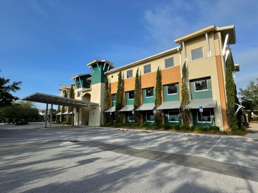 Outstanding medical office space previously occupied by The Pain Management Group. This high quality office environment is over the top with an excellent location, tremendous parking and very well built office building. This multi-tenant building has tremendous synergywith neighbors such as Orthopedic Associates, Physical Therapy as well as Warren Averett Accounting. The building boasts a drive up porte cochere, common front access point with elevator lobby as well as interior stairwell. Once arriving onto the 2nd floor lobby, the space is to the right behind its private access door. The space consists of a warm reception area, check-in window, 8 offices / patient rooms, central nurses station, kitchen / break area. The 2nd floor has common area restrooms off of the lobby.