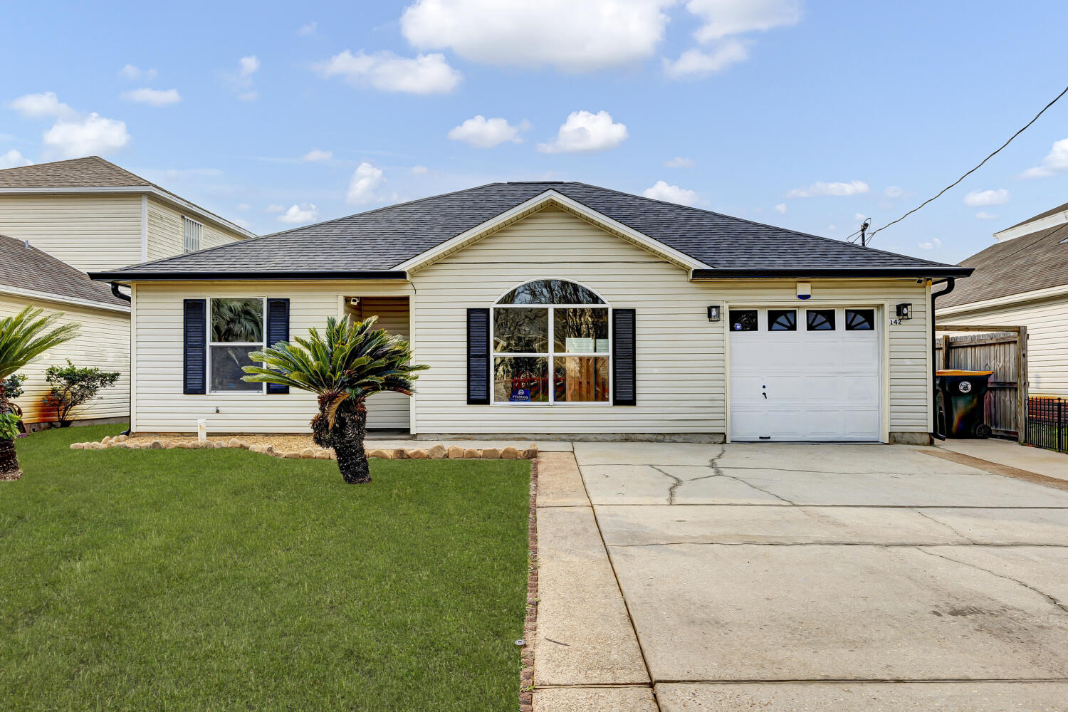 You want a short commute? CHECK! This home is centrally located in Fort Walton Beach and is minutes away from local military bases 7min Eglin-Hurlburt 10min, the beach, shopping, a hospital, and a public boat ramp. It features many recent updates /upgrades throughout the entire home and is ideal for low maintenance living, a NEW ROOF, new gutters, new LVP flooring throughout, new sprinkler system, an updated deck and fully fenced backyard with a new pergola, a shed for extra storage, 220 EV charging on site.  HVAC 2020, water heater2022, an indoor laundry room with added built-in storage, and a fully remodeled kitchen with NEW Wi-Fi-enabled appliances, so you never forget to do the dishes!New backsplash, Granite & paint.This LIKE NEW open split floor plan is a must-see!!!