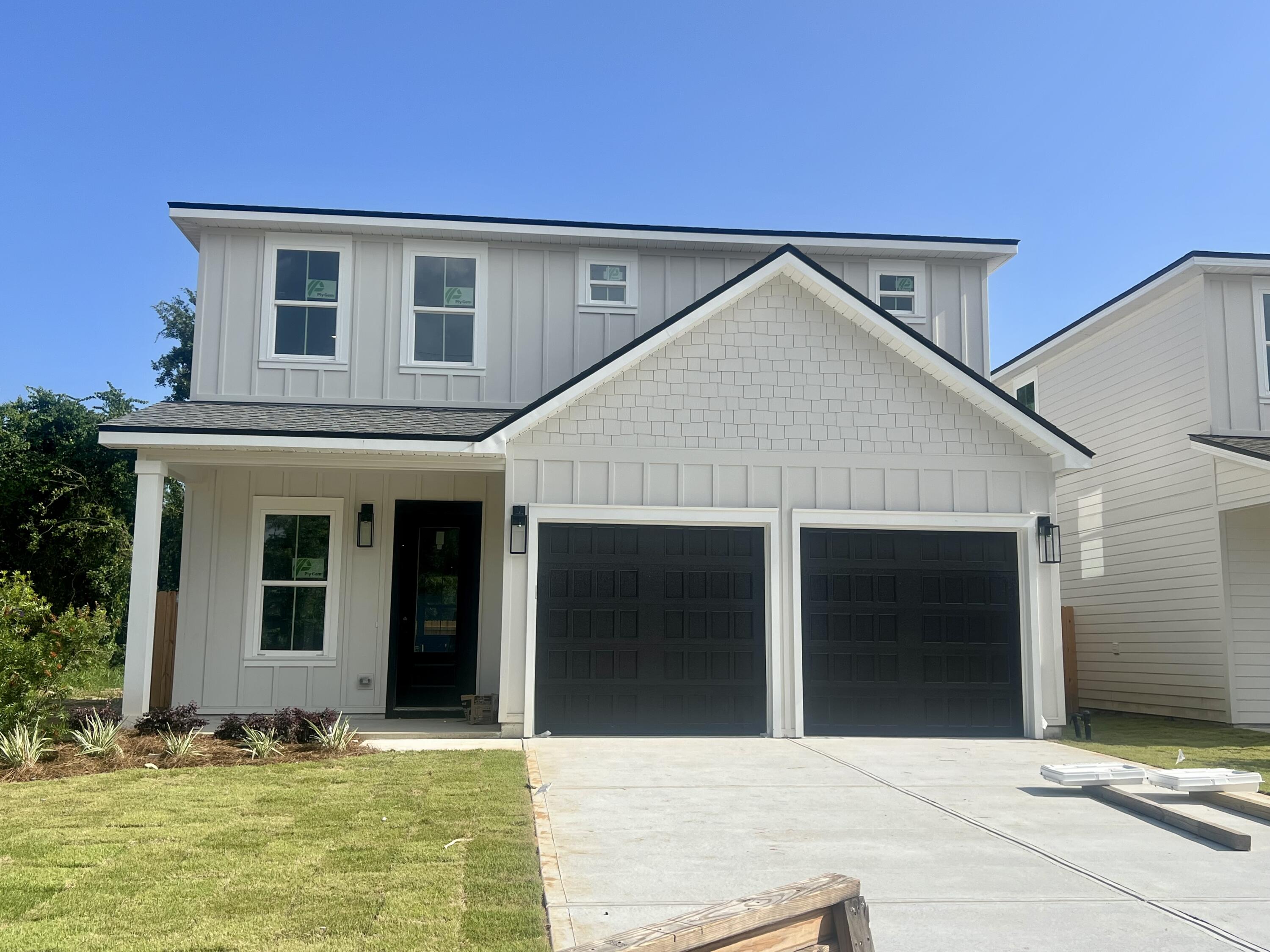 NEW home under construction is Bluewater Bay! This well-designed home features 4 large bedrooms, 3 1/2 baths, two living areas and beautiful features throughout! A welcoming foyer greets as you enter the first floor toward the great room w/ living area, dining area and kitchen. Your new kitchen will boast shaker cabinets, quartz counter, all appliances incl gas range, refrigerator and more. The primary suite with lovely primary bath is also on the main floor along with a laundry room and 1/2 bath. Upstairs you'll find 3 bedrooms and 2 full baths and another living area/ bonus space! This home gives you a landscape package, sprinkler system, tankless gas water heater, LVP flooring, gutters and more. Buyer can make some selections of done prior to builder ordering. June completion.