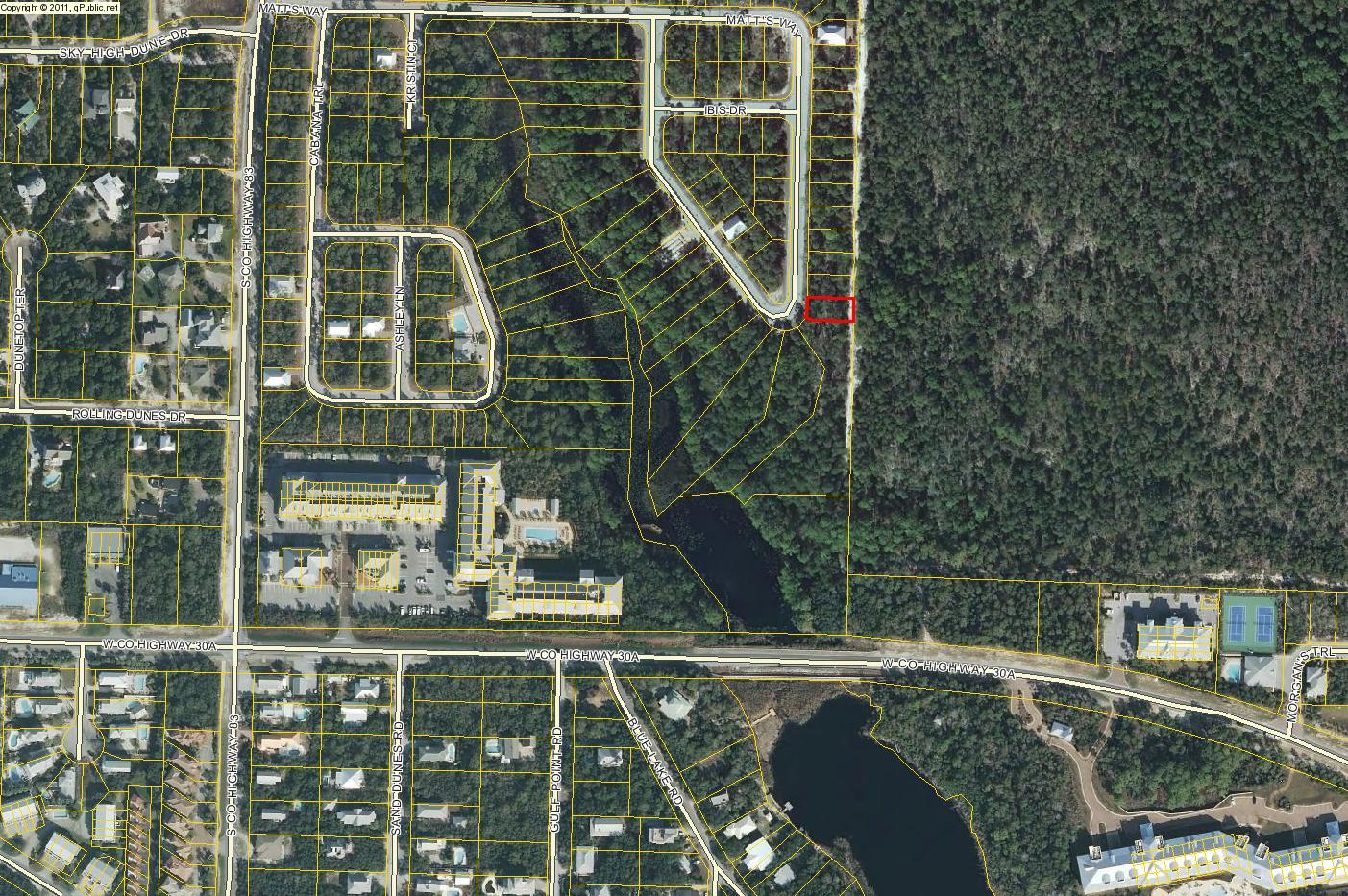 Great lot in the well-sought out community of Lakeside at Blue Mountain Beach. This growing community is positioned on 32 acres, bordered on the North and the East by State Forest, and encompasses a portion of beautiful Redfish Lake. The development offers a community pool, a club house, easy beach access a -1/2 mile away with parking, restroom and shower facilities, and a neighborhood walkover path to Redfish Village. Lot 2 backs up to the state forest so nothing will ever be built there. There is no build-out time and the low association dues are used to maintain amenities such as the community pool and club house.The bike path leads you to Scenic 30A where you can enjoy all the shops, art galleries, world class restaurants, art and music festivals. Watercolor and Seaside are just a