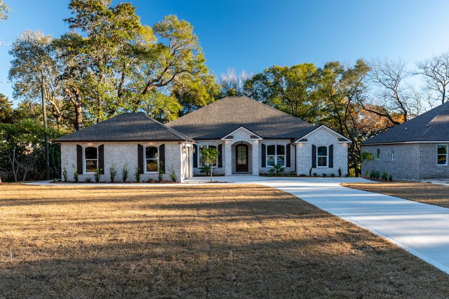 This is an amazing waterfront home with breathtaking views. This all brick home has been constructed by a well known, 40 plus year local builder. Perfect piece of paradise to boat, paddle board, canoe, swim or simply enjoy the views and dolphins!Community playground and picnic area a close by. Eglin Air Force Base just minutes away and Hurlburt Field is a short commute.