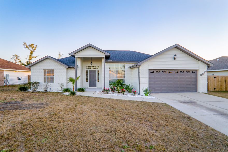 Colonial Style 3/2 with 2 C Garage and Pool! Updated with New Paint in and Out, some New Flooring, some new lights/fans. Updated Bathrooms. Beautiful Kitchen with Stainless Steel Appliances, Beautiful counter-top & Backsplash.  Cozy Fireplace in Living Room. Enclosed Florida Room 19x12 overlooking the Pool and Large Privacy Fenced Backyard. Make your appointment now! Room Sizes approx. buyer to confirm.