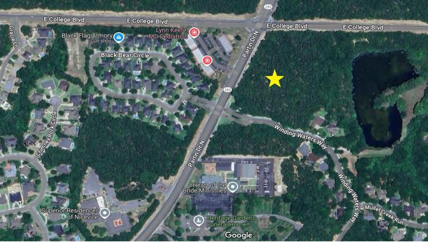 List price is $49,000/acre annually. Will subdivide.Parcel is located at the SE corner of Hwy 285 & College Blvd near the entrance to Swift Creek Community at Winding Waters Way. Highest and best use recommendation is retail, office or mixed-use development.