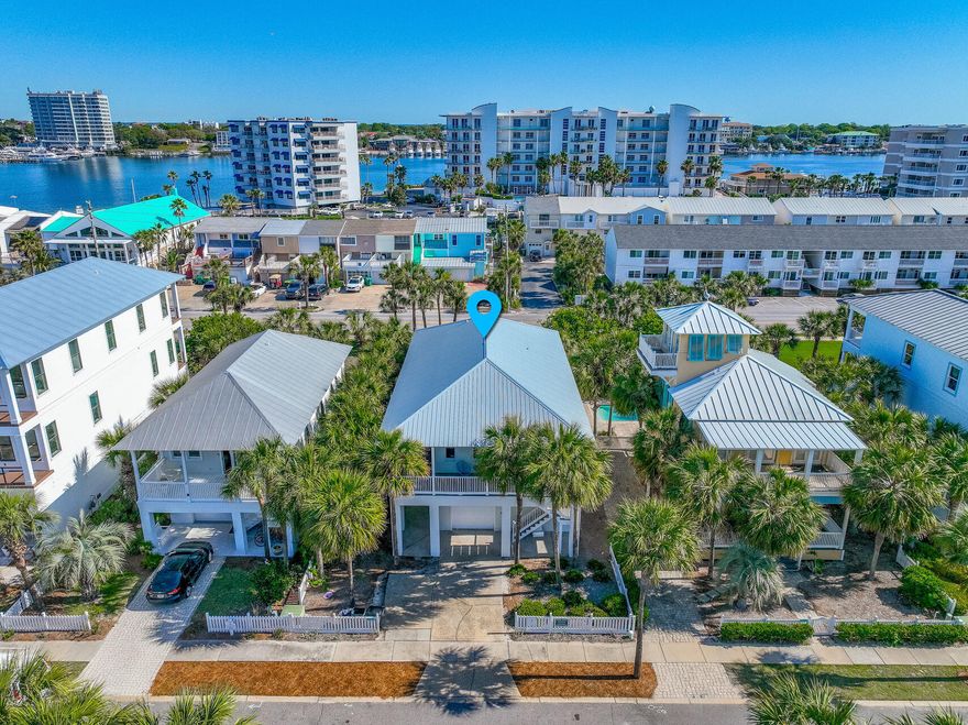 INVESTOR DREAM in Destin Pointe - 9%+ NET CAP RATE WITH PROVEN INCOME!  $95,000 on books for 2026!  Located in the popular gated community of Destin Pointe, this high-yield SHORT-TERM RENTAL GROSSED OVER $202K in 2023, $175,000 in 2024 and $180K in 2025...this property delivers strong cash flow-- Designed for dual-family or group bookings, the home features TWO KITCHENS, offering rare flexibility and privacy for guests. Enjoy a private in-ground POOL, DEEDED BEACH ACCESS, NEW 2024 metal roof and water heater, 2022 HVAC, and fresh paint inside & out. The seller is also offering to continue professional property management at just 15%. Ready for your next hIgh-performing investment?