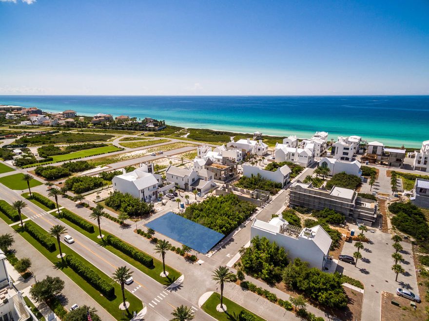 Homesite Offering South of 30A. Located along the emerald waters and white sand beaches of Florida's Gulf Coast, Alys Beach is a New Urban community combining the harmonious forms of Bermudan architecture with the gracious character of courtyard living. Construction of a primary residential structure must be commenced within two years from the date of the deed. Owner shall complete construction of the primary residential structure within 24 months from the start of construction.