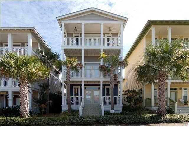 This beautiful four-bedroom, four-bathroom home is located in the front of Seacrest Beach subdivision between Alys and Rosemary Beach along Scenic 30A. This home has it all including two master suites. The third floor has a wet bar with ice maker and mini-fridge. The master suite on the third floor has access to a private balcony with Gulf views. The third floor also has a large sun deck, which is partially covered, providing great views of the surrounding neighborhood and Gulf. Seacrest Beach includes deeded beach access, along with access to the 12,000-square-foot lagoon community pool. Seacrest Beach also has a golf cart tram service for easy rides to the Gulf. Seacrest Beach is ideally located near restaurants and shopping