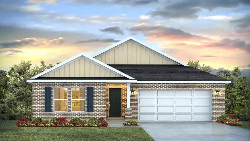 BRAND new Community, Charlie Day Estates is just minutes from shopping, dining, schools, and a short trip on SR-85 from the pristine beaches of Destin, Navarre, and Pensacola. The all brick 'Lakeside' Model is a FABULOUS highly desirable floorplan with a relaxed OPEN concept, no wasted space, 5 beds, 3 baths, nice 12 x 9 covered back patio & 2 car garage. Well-designed kitchen, GORGEOUS QUARTZ countertops, all stainless appliances, smooth top range, quiet dishwasher, built in microwave, roomy dining area & more. Striking wood-look flooring, plush carpet in the bedrooms. Fabulous amenities. Hurricane window protection & the Smart Home 'Connect' System has several convenient devices: Amazon Echo Dot, Smart Switch, a Honeywell Thermostat, and more. Stylish exterior gives Awesome curb appeal.