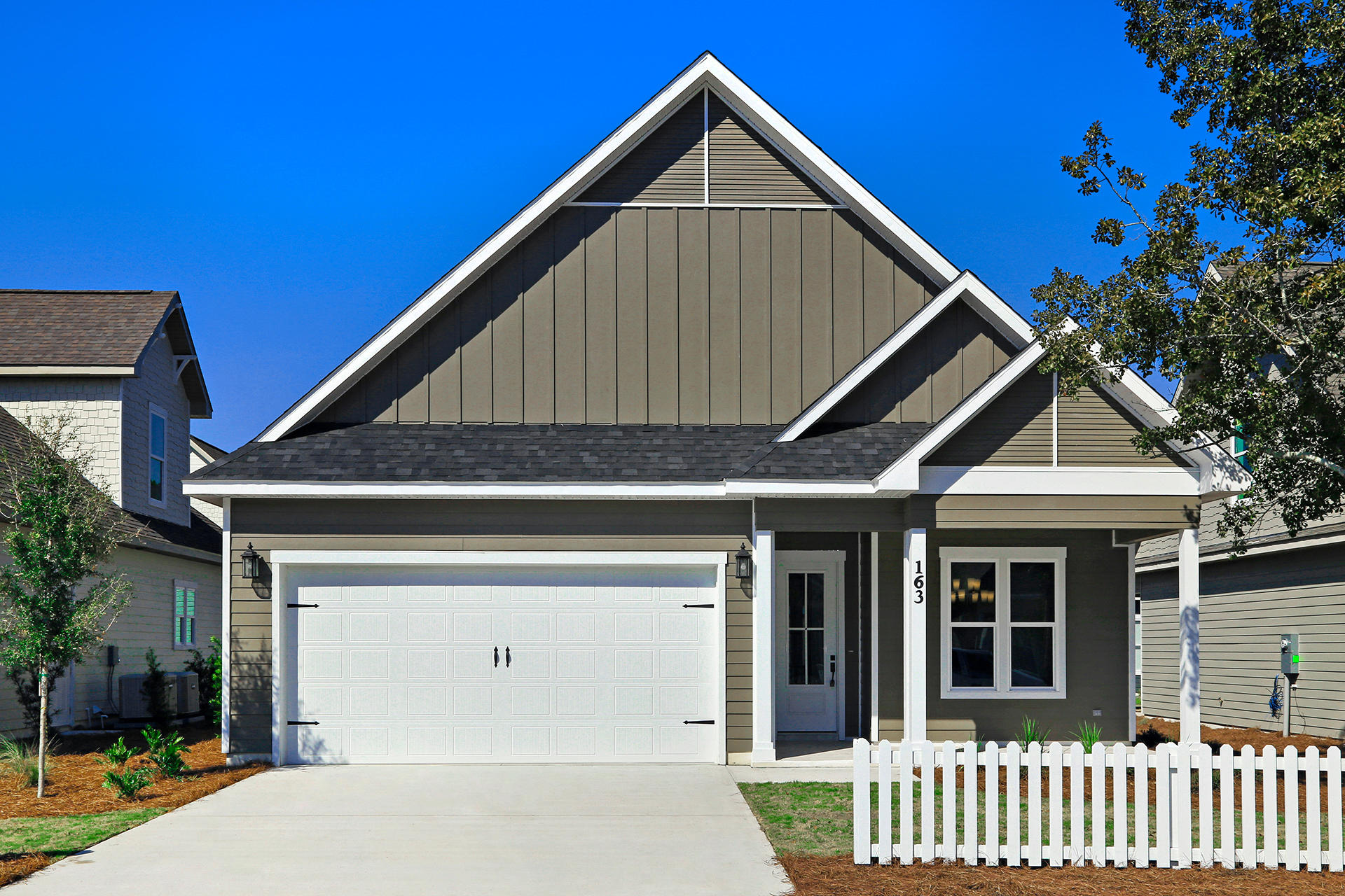 The Stillwater at Paradise Cove features 2,203 sqr feet of spacious open living space, 3 bedroom, 2 1/2 baths, 2 car garage, kitchen island with sink, soft-close custom cabinets, stainless steel Gourmet Kitchen with refrigerator. This home also features 10 ft. ceilings with crown molding, engineered hardwood floors in all the main living spaces, tiled master bath shower with dual vanities, spacious bedrooms with walk in closets. This Neighborhood Community is nestled quietly up against the preserve with sidewalks on both sides of the street and picturesque Community Pool. Come visit our Model Home, Open Daily at 25 Emma Grace Drive Santa Rosa Beach, FL 32459 Monday - Saturdays 10am -5 pm and Sundays 1 pm-5pm.