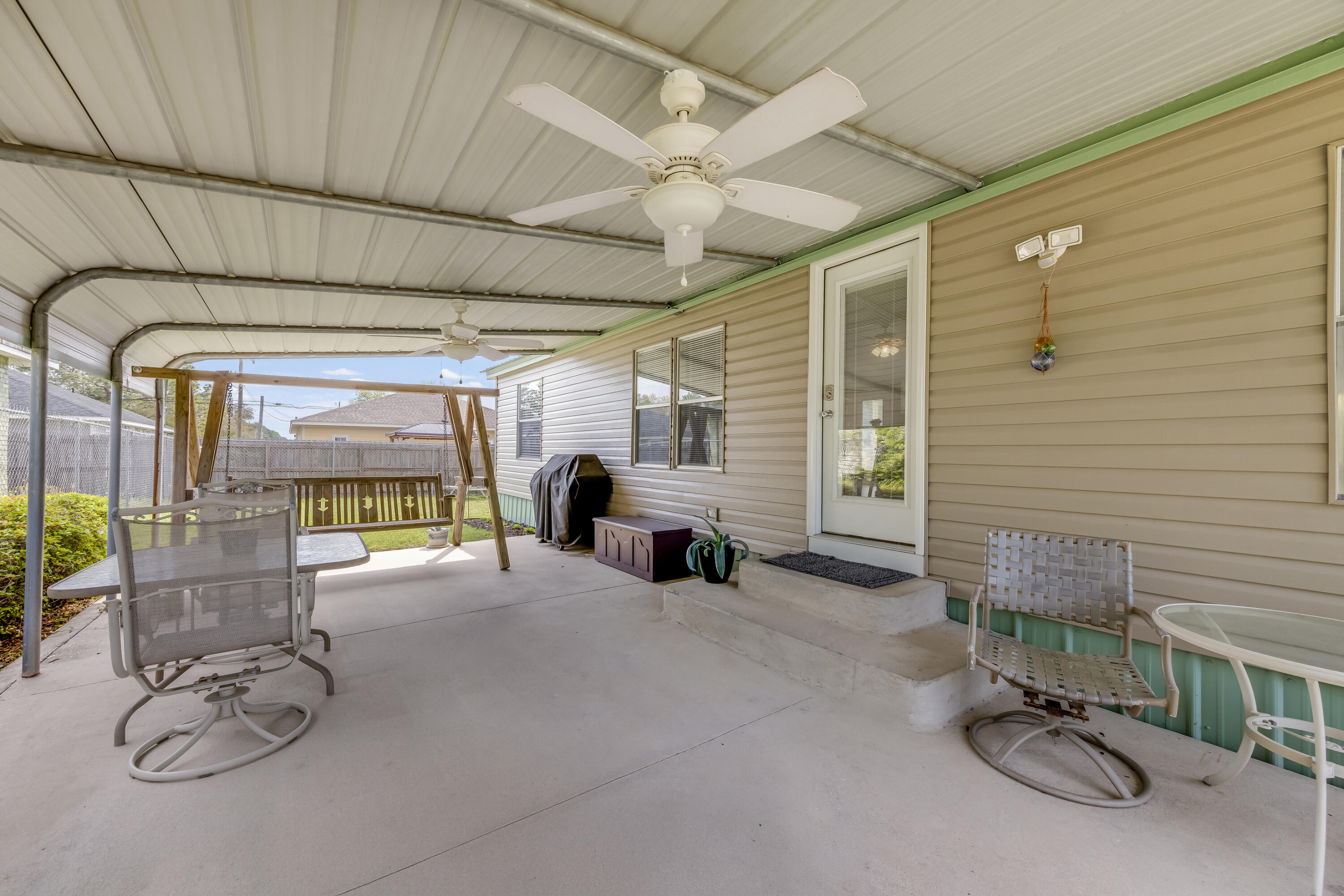 Whether you're a first-time buyer, downsizing, or searching for your very own close-to the-beach retreat, you'll appreciate the easy access to all the area conveniences plus the move-in ready comfort this home provides. Welcome to 1940 Alhambra Street - a beautifully updated home in the heart of Navarre, just minutes from schools, shopping & Navarre Beach. Fully renovated 3 years ago including new windows and HVAC, this home features an open layout, durable LVP flooring, and a floor plan perfect for everyday living and entertaining. The split-bedroom plan offers a private primary suite with walk-in closet and updated en-suite bath. Enjoy a fully fenced yard, large covered patio/carport, and storage shed. Call today to schedule your private showing!