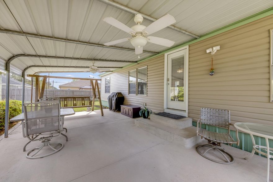 Whether you're a first-time buyer, downsizing, or searching for your very own close-to the-beach retreat, you'll appreciate the easy access to all the area conveniences plus the move-in ready comfort this home provides. Welcome to 1940 Alhambra Street - a beautifully updated home in the heart of Navarre, just minutes from schools, shopping & Navarre Beach. Fully renovated 3 years ago including new windows and HVAC, this home features an open layout, durable LVP flooring, and a floor plan perfect for everyday living and entertaining. The split-bedroom plan offers a private primary suite with walk-in closet and updated en-suite bath. Enjoy a fully fenced yard, large covered patio/carport, and storage shed. Call today to schedule your private showing!