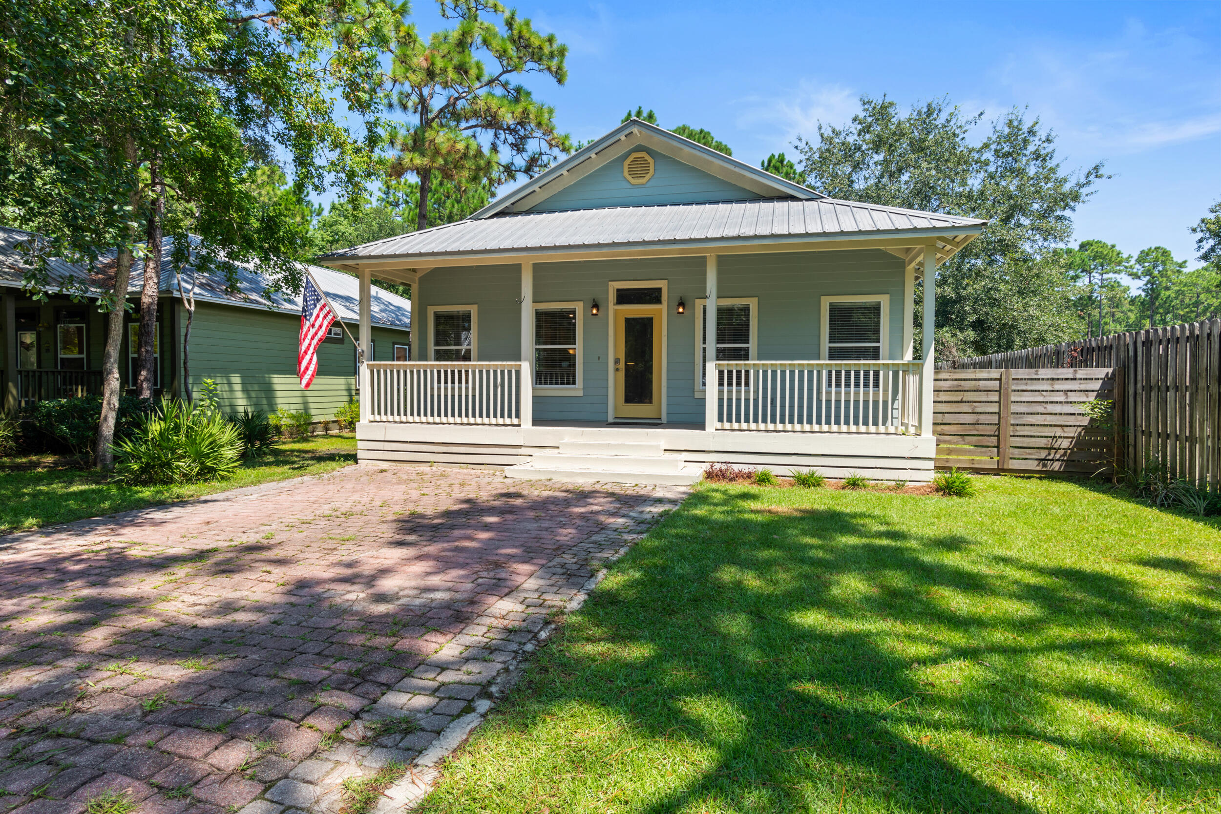 ACCEPTING BEST AND FINAL OFFERS UNTIL 12:00PM, 8/20! All the benefits of the Point Washington lifestyle are waiting for you at this lovely 3 bedroom, 2 bathroom Florida Cottage-style home in the Magnolia Beach subdivision. Located just one-quarter mile from a public access ramp to Choctawhatchee Bay for kayaking, paddle boarding or fishing. This 1,338-sq.-ft. home is an entertainer's dream, with an open floor plan, a very spacious outdoor deck and a back yard perfect for friends and family to gather, grill out or play a game of corn hole. The kitchen boasts stainless steel appliances and an open feel making it easy to visit with those relaxing in the living area. This home is a porch lovers dream!