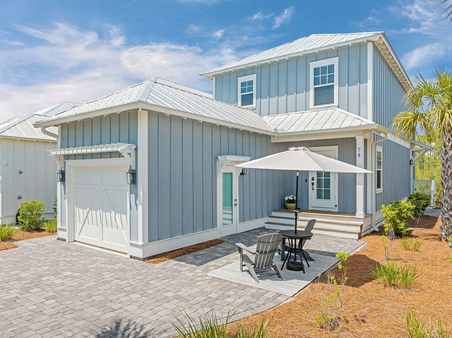Discover the perfect blend of beachside charm and everyday comfort in this stunning 4-bedroom, 3.5-bath home in the highly sought-after Heron's Crossing community. Built in 2018, this light-filled, thoughtfully designed residence offers the best of 30A living--without the crowds of a vacation rental neighborhood.From the moment you step inside, you're greeted by a wide-open floor plan that seamlessly connects the great room and kitchen--an entertainer's dream. The expansive island, abundant cabinetry, and walk-in pantry make hosting a breeze, whether it's a casual brunch or dinner with friends after a day at the beach. Speaking of the beach, escape the crowds and take a quick walk, bike or tram ride to the beach access at Topsail State Park. Retreat to your spacious main-level master suite with a walk-in closet featuring custom storage and a spa-inspired bathroom with a tiled shower and double vanity. Upstairs, bedrooms two and three are connected by a Jack and Jill bath with dual sinks, perfect for kids or guests, while a fourth bedroom upstairs enjoys its own private ensuite.

But what really sets this home apart is the upstairs loft, a cozy second living area ideal for movie nights, gaming, or a quiet reading nook. And don't forget the oversized garage, tall ceilings and deep space offer room for your beach toys, bikes, paddleboards, or even a golf cart, all without dragging sand into the house.

Located just minutes from the beach, hiking and bike trails, and local hotspots, this home offers rare year-round serenity in a non-rental community. Enjoy direct access to 30A and the scenic shores of Topsail State Park, just a 15-minute walk or bike ride away. With lawn maintenance and pine straw included in the HOA, your weekends stay free for the fun stuff.

Don't miss your chance to own a piece of the 30A lifestyle, this one checks every box and then some. Schedule your private tour today.
