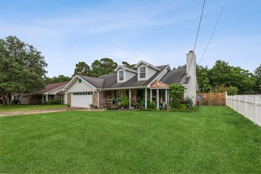 Welcome to this beautiful home in the heart of Fort Walton Beach! Close access to beaches, restaurants, shopping, and more! This home is situated between both Hurlburt & Eglin AFB! When entering the home you are greeted by tall ceilings and all tile throughout the living space! This home has a little sun room off from the breakfast nook perfect for relaxing. Do you need yard space? This home has it! The lot is large and fully fenced with plenty of space to do whatever your heart desires! The main bedroom has character for days! With taller ceilings and a beautiful en suite! Interior laundry is in the hall located near all the bedrooms! Schedule your showing today!