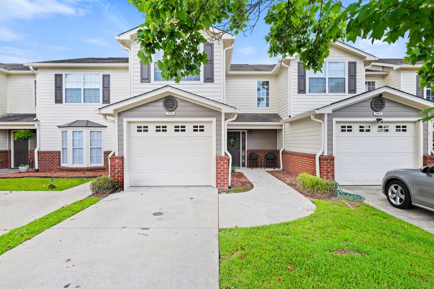 Fully Furnished & Priced to Move!This beautifully updated townhome in Eagle's Landing is a true turnkey opportunity. Offered fully furnished and boasting a brand-new price, this home is ready for immediate enjoyment--whether you're a first-time buyer, downsizer, or investor. Even better? The special assessment for a brand-new roof in 2025 has already been paid in full by the seller, offering peace of mind and added value.Step inside and enjoy 1,460 square feet of bright, well-maintained living space with three spacious bedrooms, 2.5 baths, a dedicated laundry room, and a one-car garage. The open-concept main floor is filled with natural light, perfect for hosting guests or winding down after a long day. Upstairs, the oversized primary suite offers a relaxing retreat, while two additional bedrooms provide plenty of flexibility for family, guests, or office space.

A brand-new HVAC system ensures year-round comfort and efficiency, so you can move in with zero hassle.

Located in the sought-after Eagle's Landing community, you'll also enjoy access to a neighborhood pool and playground, all maintained by the HOAideal for low-maintenance living with lifestyle perks.

This one checks all the boxes: fully furnished, updated, worry-free, and in a prime location. Schedule your private tour today and make Eagle's Landing your next home!
