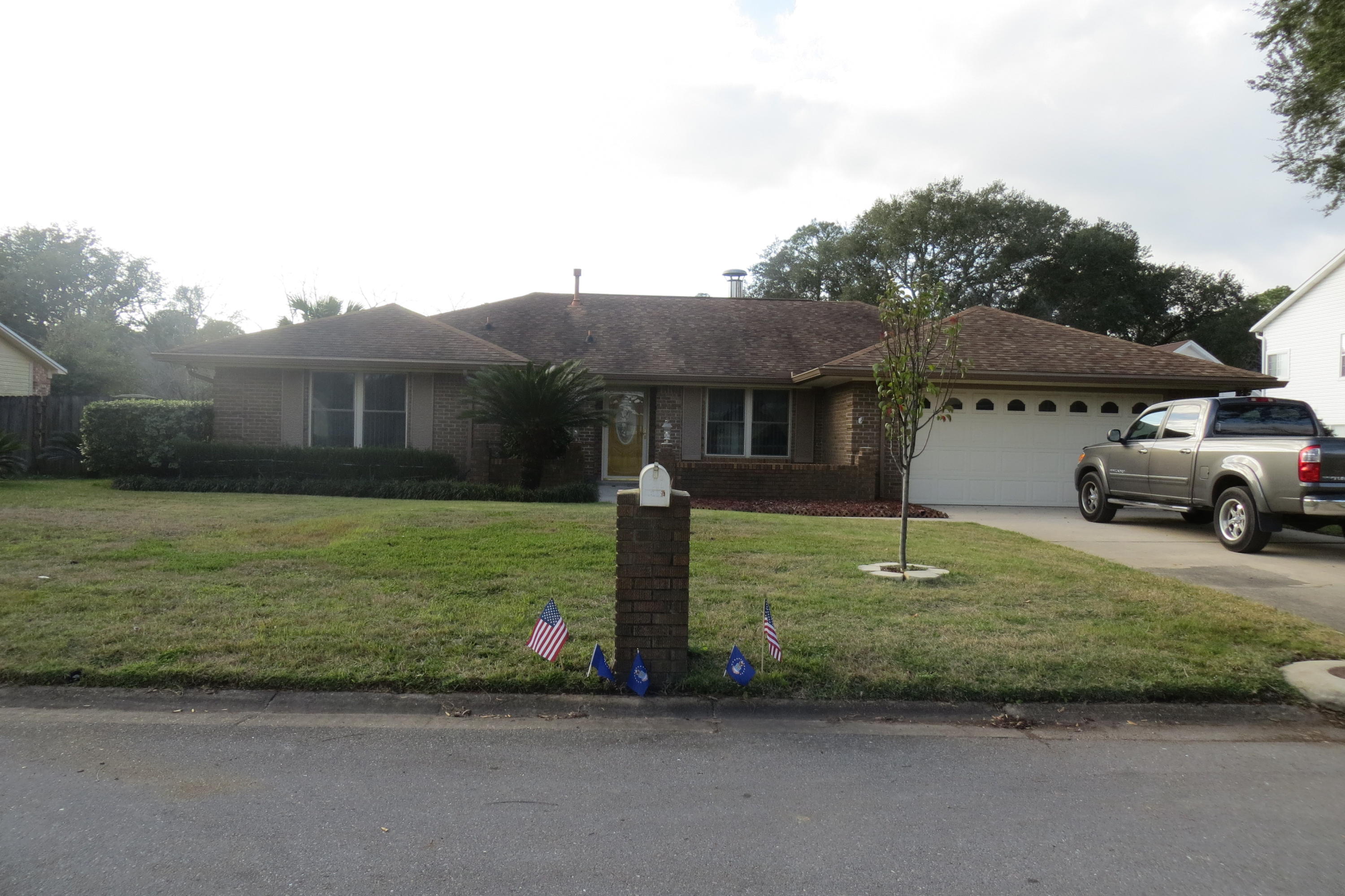 Looking for a place to call Home? Look no more. This beautiful home has a large living room that has room for the whole family or for entertaining. Also a double sided fireplace that separates the living room and dining room. Dining room could be used as a dining area or great for an additional room like an office or whatever your need is. Large master bedroom Another feature is an open breakfast knook looking out into the living room and back yard. Speaking of back yard - privacy fenced in yard with great covered patio to enjoy the evenings and great cookouts. So much more - this home has been recently updated in so many ways to include new windows. Call for your private tour today.