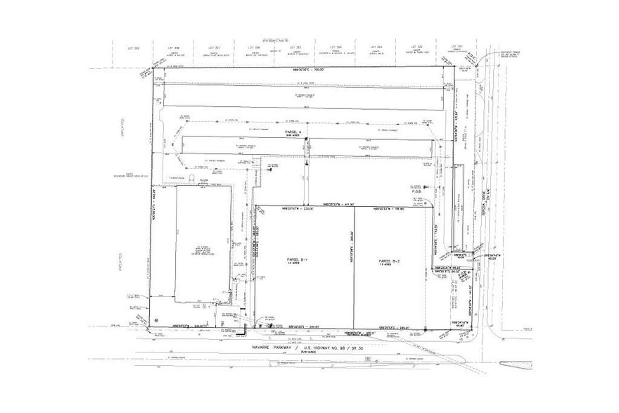 3.5 acre outparcel, corner vacant commercial lot in Navarre at the corner of Navarre Pkwy and Serosa, Great development parcel, owner is licensed realtor.