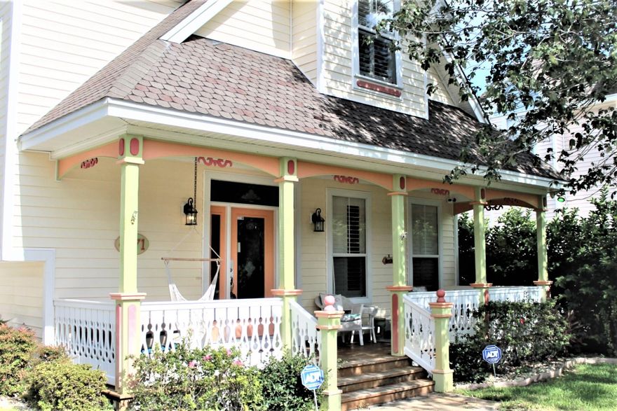 Located in one of Destin's most desirable neighborhoods, this wonderful Victorian cottage is close to the beach, golf, shopping, and restaurants of Crystal Beach and Destin Commons. This well maintained home offers an impeccable level of finish, Brazilian cherry wood floors, granite countertops, travertine tile in the baths, beautiful crown molding, and more. Highlights include a large first floor master, open kitchen, abundant natural light, and charming porch. The exterior exhibits incredible appeal, and the detached garage provides additional security and storage. Amenities include, heated swimming pool with bath houses, Koi ponds, and gas grills.