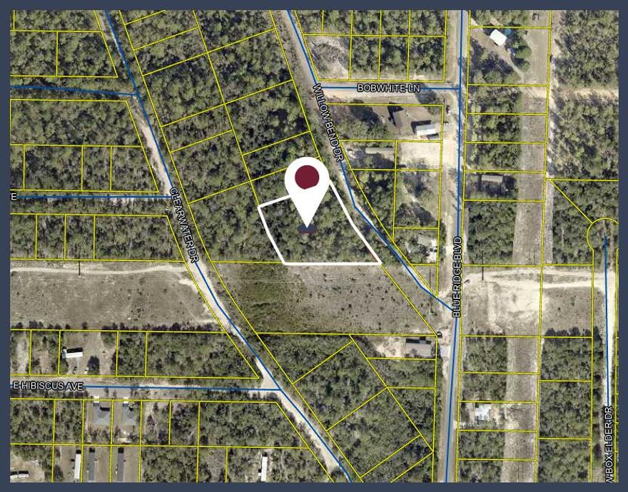 1.26 acres comprised of Lots 91, 92 & 93 in Oakwood Hills Unit I, located in North Walton County just outside DeFuniak Springs. This wooded parcel offers privacy, natural surroundings, and flexibility with three combined lots. Zoned Rural Low Density, allowing space to spread out while still being conveniently located near town. Situated near Willow Bend Drive and Blue Ridge Boulevard with power nearby. Ideal opportunity for a homesite or future investment in a growing area of Walton County. No HOA. Buyer to verify all measurements, zoning, and building requirements.