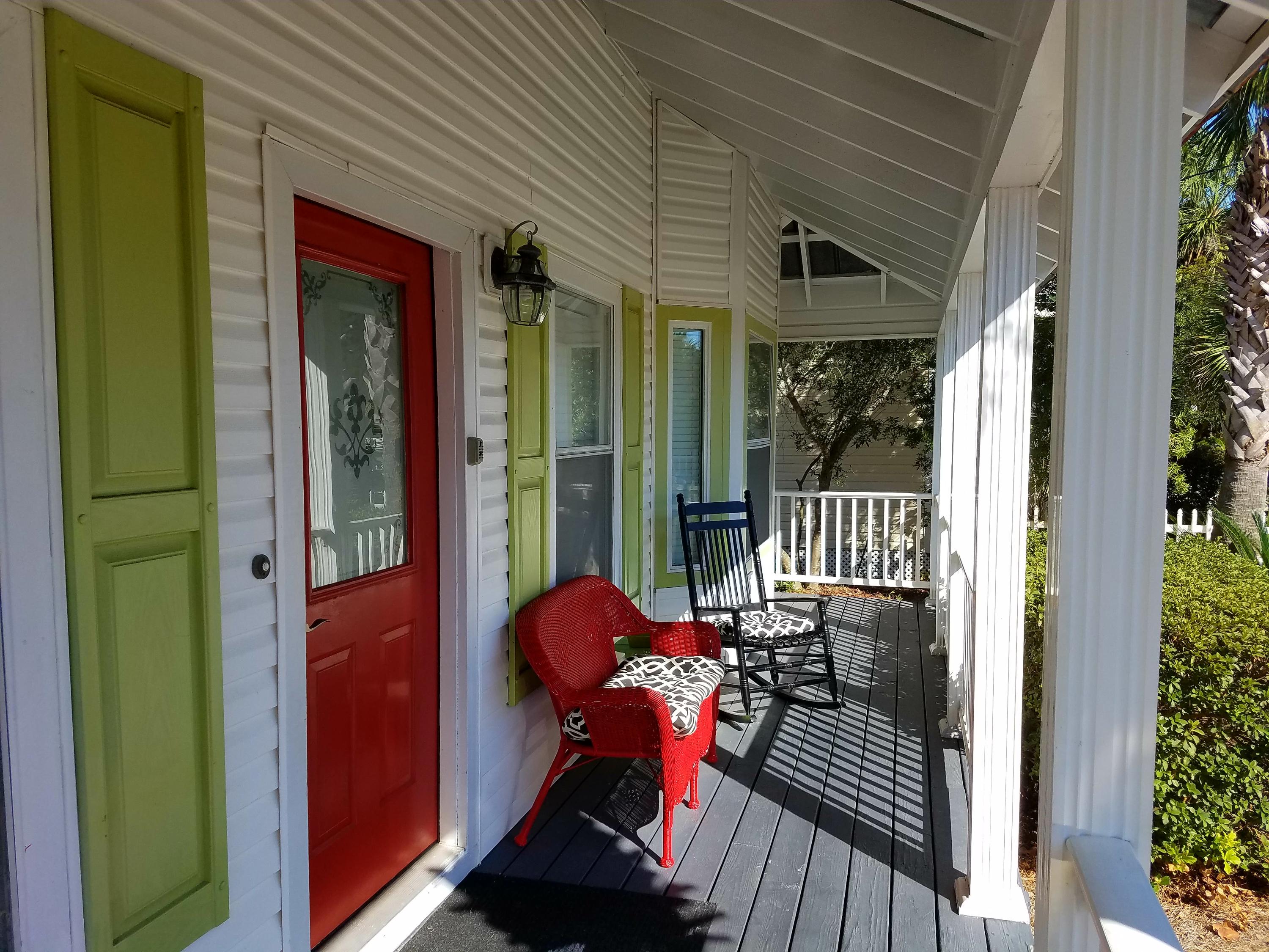 Wow! You will fall in love with this 5 bedroom charming beach home, including a carriage house and private pool, only 2 1/2 blocks to the beautiful white sand beaches of Crystal Beach in Destin with over 64,000 already in gross rental income in 2016 (up to Oct 15th). Have you been wanting to live the beach life-or are you looking for an immaculate investment property? This is it! From the moment you walk in the door, you will find an abundance of character. The 3 bedroom casual coastal chic decorated main house has an open concept living, dining, kitchen area with 12x12 tile floors throughout the entire home. The kitchen has been remodeled with granite counters, stainless steel refrigerator, new hardware and a breakfast bar that seats 6. The light filled master bedroom features a bay