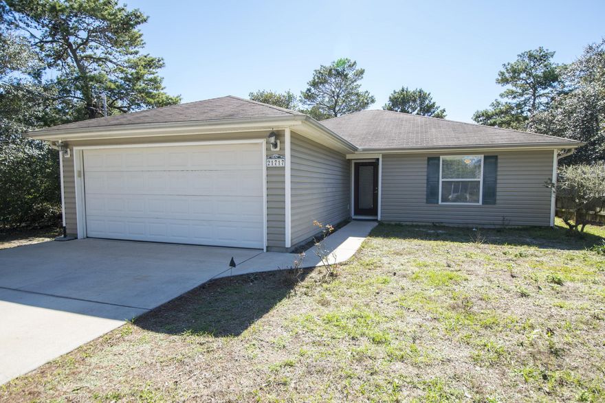 This beautiful 3 bedroom, 2 bath home is located in the West end of the Beach. Some furnishings are included in the home. The beach is located 0.25 miles from the home. It has a spacious 2 car garage and is only 10 minutes from local schools, shopping and attractions.