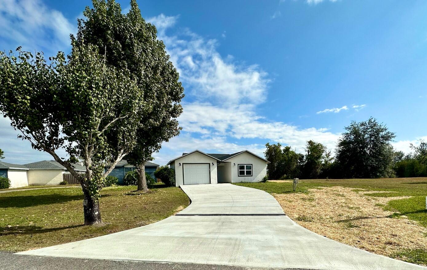 Fully renovated, hidden gem only 5 min away from Cooks Bayou Marina, 15 min away from shopping, dining, and Tyndall AFB. Situated in a neighborhood with low HOA fees. The living room and master bedroom offer unobstructed views of the pond in the back yard. Imagine sitting on the new wraparound back patio with your favorite beverage in hand, watching sunset after a long day. The home offers open concept split floor plan. Updated bathrooms and kitchen, all new stainless-steel appliances. New flooring, new interior and exterior paint, new roof, new HVAC, new water heater, new driveway with a French drain. Priced to sell quickly. A must see!! The home was virtually staged.