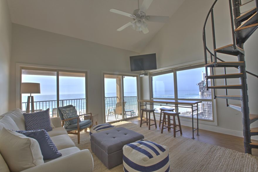 ''End-Unit Stunner''! This is a must-see unit in Coral Reef Club that was just renovated in 2015. #49 is turnkey ready and sold fully furnished. Being an end unit, the spacious living area has two walls of windows that offer brilliant Gulf views. You can enjoy the big game or watch the waves from the same seat! This unit is equipped with new flat screens in every room, new appliances, bedding, dcor, and much more. The open renovated kitchen is perfect for entertaining and includes granite counters with new stainless steel appliances. Having 3 separate rooms and a bunk area make this unit perfect for entertaining large groups who still want privacy! Coral Reef Club has 300 feet of private beach, a heated pool, grilling areas, shuffleboard, and dune walkover. It's in a fantastic...