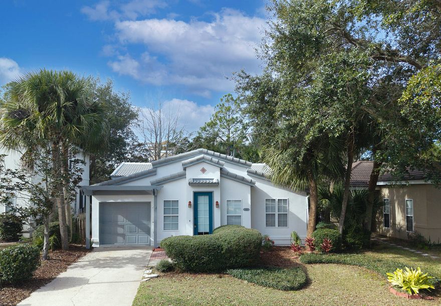 Tucked inside the Tuscany community on Destin's east end, this home sits just half a mile from the beach--just enough to feel the coastal rhythm, yet removed from the bustle. The neighborhood wakes quietly, designed for those who value long-term living and a true sense of home. Just half a mile from the beach is a beautifully updated 3-bedroom, 2-bath home in Destin South of Hwy 98.Step inside and the space opens up, welcoming you with high vaulted ceilings that let sunlight drift easily from room to room. The home unfolds across 1,502 sq. ft., where three comfortable bedrooms and two baths create a setting meant for both everyday living and entertainment. The kitchen, finished with elegant quartz countertops, becomes a natural gathering place--whether it's slow mornings with coffee or evenings spent sharing stories after a day by the water.

Care has been poured into the home, evident in the new roof installed in 2024 and the fresh interior and exterior paint gives everything a clean, refreshed feel. There's comfort in knowing the important updates are already done, leaving nothing but the enjoyment of living here. A one-car garage adds simple convenience, rounding out a home designed to feel effortless.

Life in Tuscany moves at an easy pace. From here, you're moments from Destin's white-sand beaches, top-rated schools, premier golf courses, shopping, and a dining scene that ranges from upscale coastal cuisine to relaxed beachside favorites. At the end of the day, return to a neighborhood that feels settled, peaceful and intentional.

At 108 Mantero Way, the story isn't just about a house it's about mornings that start unhurried, days shaped by sun and salt air, and evenings that end in a place that truly feels like home.