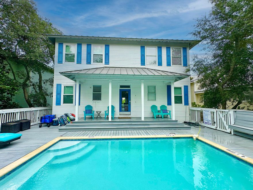 $15,000 credit to buyers at closing with acceptable offer! Welcome to your beautifully updated coastal retreat in the heart of Crystal Beach, Destin--a highly sought-after neighborhood known for its charming beach cottages, laid-back atmosphere, and sugar-white sand beaches.This renovated 5-bedroom, 4-bathroom home offers the perfect blend of luxury, comfort, and investment potential. Thoughtfully updated from top to bottom, this property showcases quartz countertops in all bathrooms, a newly constructed fourth bathroom designed with style and functionality in mind. Trex decking surrounds your own private pool--ideal for relaxing after a day at the beach. Every detail has been considered, making this home a standout whether you're looking for a primary residence, second home, or income-producing short-term rental.
Just a five-minute stroll to the private, deeded beach access, you'll enjoy direct access to the Gulf without the crowds. Crystal Beach is loved for its walkability, proximity to Destin Commons, award-winning restaurants, and a welcoming neighborhood vibe that keeps visitors coming back year after year. Whether you're enjoying the sun by the pool, visiting local hotspots, or hitting the waves, this home truly captures the essence of coastal living. Don't miss this opportunityschedule your private showing and bring your offer today!
