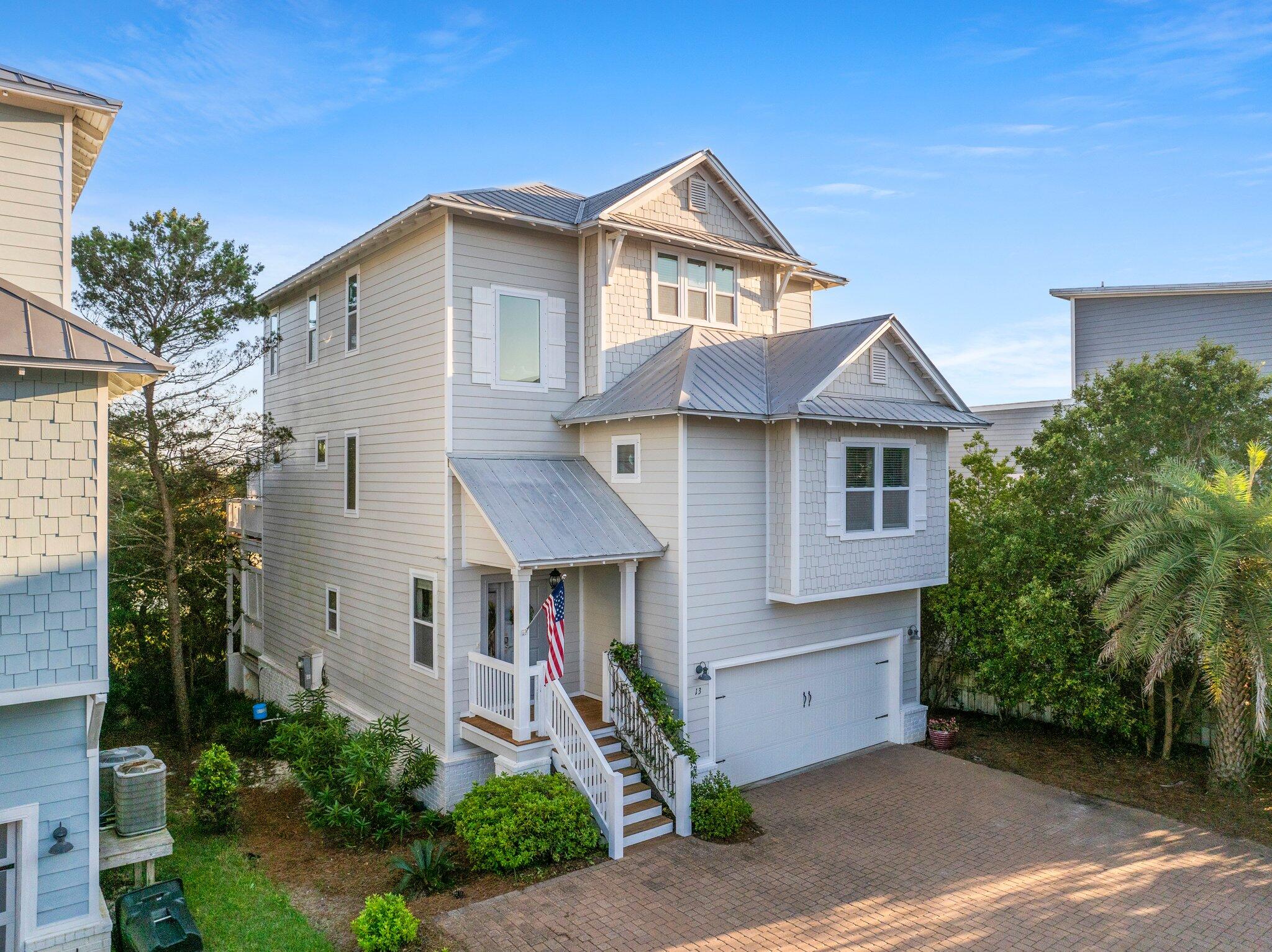 Welcome to your dream beach house in Inlet Beach, Florida! This stunning 4-bedroom, 3-bathroom home offers breathtaking Gulf views and is perfectly situated on a peaceful cul-de-sac. Just a short walk to the pristine sands and sparkling waters, this home is a haven for beach lovers. With spacious living areas, modern amenities, and stylish coastal decor, it's designed for both relaxation and entertaining. Additionally, this property presents an excellent short-term rental opportunity, allowing you to enjoy the best of both worlds--your own piece of paradise and a lucrative investment. Don't miss out on this rare gem in a prime location!