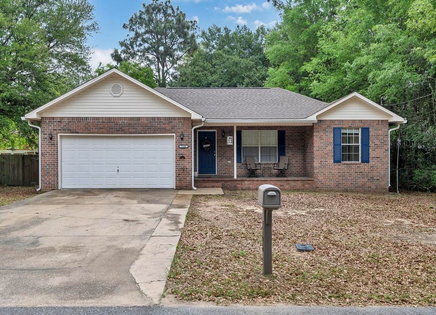 Like new 3/2 home in Country Club Estates in Milton off Willard Norris Rd. Very Convenient to Whiting Field and Milton/Pace. All brick home with a 2 car garage. Boasting a Split floor plan that  welcomes you into a charming living room. The Master Bedroom adjourns the Master Bathroom which has double vanities with a walk in closet.  Large covered front porch to enjoy Rainy days while lounging safely under cover. Privacy fenced backyard with plenty of room for activities !