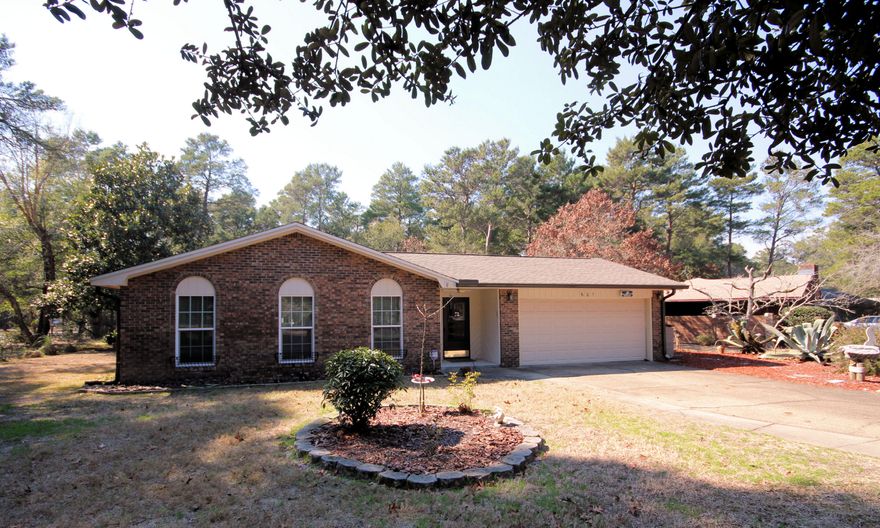 Exceptional Value and Convenient Location! This Bluewater Bay home offers it all. Great home in a very family friendly location. This home offers an open floor plan with spacious living room, easy-flow, fully equipped kitchen and peaceful screened back porch for relaxing. Main living areas feature easy care laminate flooring. Two car garage offers lots of storage. Grand sized corner lot will be a sure hit with the kids. There is even an extra garden shed for all the yard tools. This home is located in an ideal central location. Convenient to Mid Bay Bridge, EOD School & North West Florida State College. Ideal home for first time home buyers or investors. Call today for a viewing!