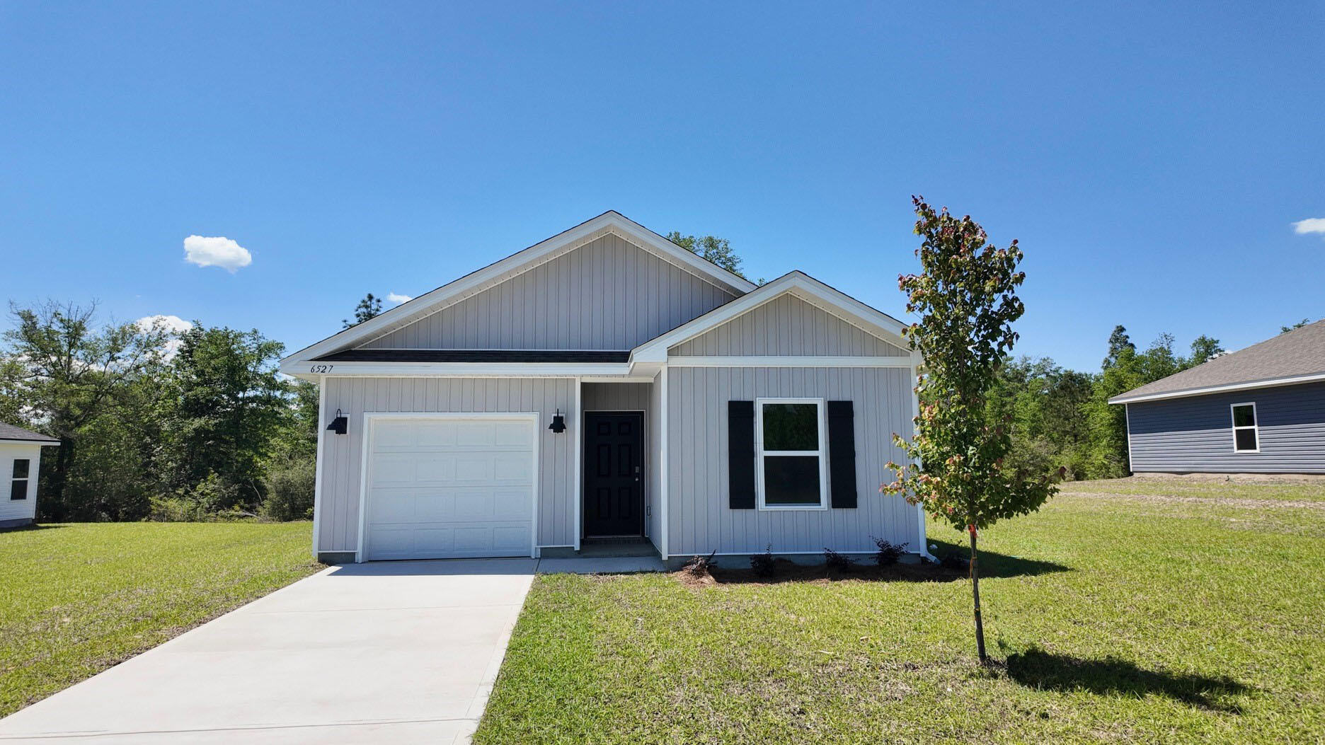 CHARMING FLORIDA COTTAGE IS UNDER CONSTRUCTION NOW. Brand new beautiful homes in NEW Hidden Lakes Community gives you quick access to the airport, military bases and an easy commute to Destin, Fort Walton beaches, & nearby golfing. Close access to Corklin's Lake for fishing, kayaks & swimming. The Popular CAMILLA plan is a 1 story, charming contemporary cottage style home with 1 car garage,1528 sq. ft., 4 bedrooms, 2 baths and a great open floorplan perfect for relaxing. Beautiful kitchen, stainless appliances, built in lighting, wood look flooring and nice carpet in the bedrooms. A Smart Home ''Connect'' system features several convenient devises and fabric hurricane window and door protection is included. Nice clean lines give great curb appeal, located in a fast-growing area.