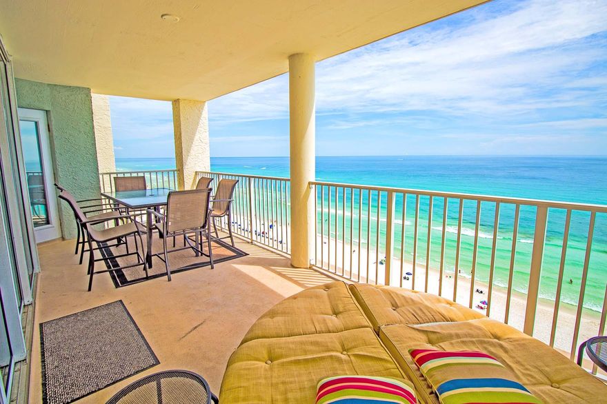 This beautifully appointed condominium is a must see to appreciate all it has to offer. The owners have renovated this property to perfection. The kitchen boasts granite counter tops and high end stainless steal appliances. All new wood cabinetry with soft close drawers. The condo features high ceilings and large ceiling to floor windows for enjoying the gulf front views. The owners replaced fixtures with high end Brizzo fixtures in the bathrooms and kitchen. The Masterbath is stunning with a tiled jucuzzi tub, beautiful granite countertop and the wood cabinetry is very upscale. All of the bedrooms have amazing beach and gulf views. The bedrooms were tastefully painted in faux paint. There are two jacuzzi tubs to enjoy a relaxing bath. The hot water heater was replaced.