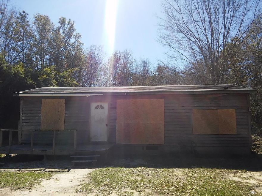 Handyman Special!!! Large private lot with mature trees, minutes from I-10 and the town of Milton. Cabin needs work. This property would make a great retreat. Buyer to verify all important information.