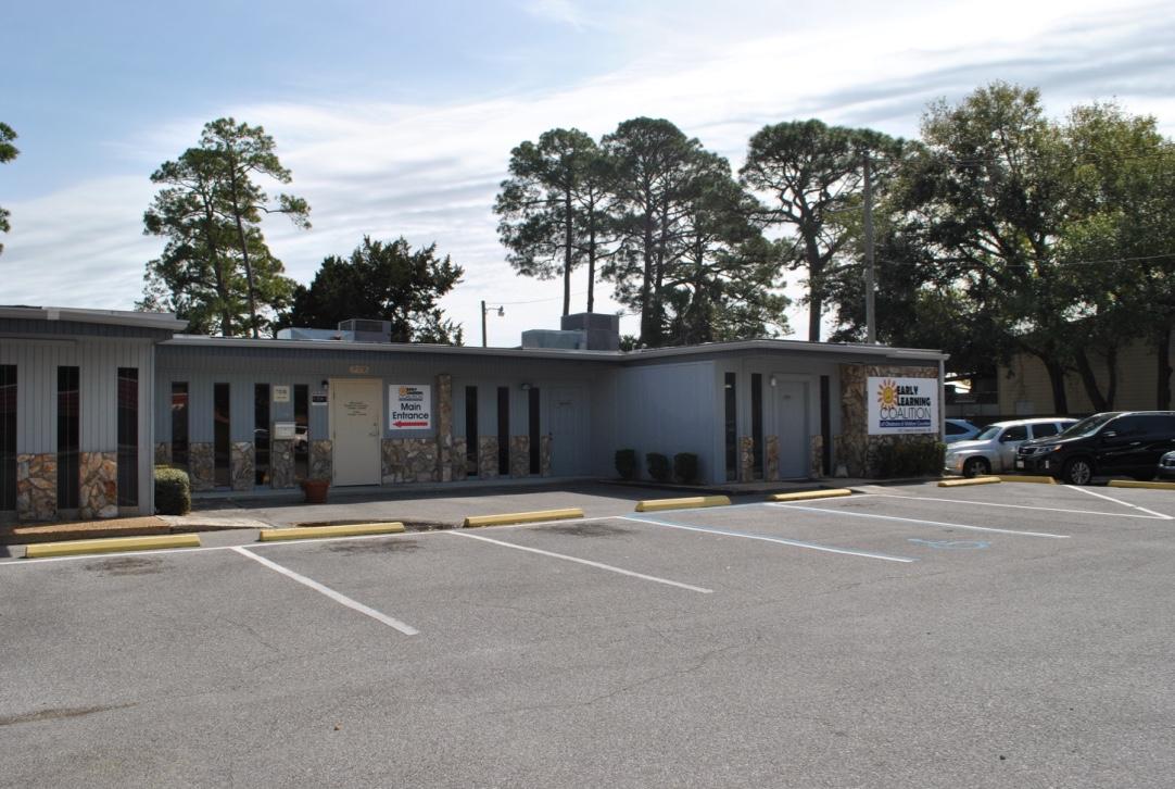 Office building (6463 sqft) at a great location in Fort Walton Beach in a close proximity to Hwy 98. The current set up includes the following: reception and waiting room areas, 21 individual offices, one conference room, 4 bathrooms, 1 large breakroom/kitchen area, 1 small kitchen area, and one server room. There are two lots that are included in this listing totaling 0.51 acres. Plenty of parking is located in the front and on the side of the building.
