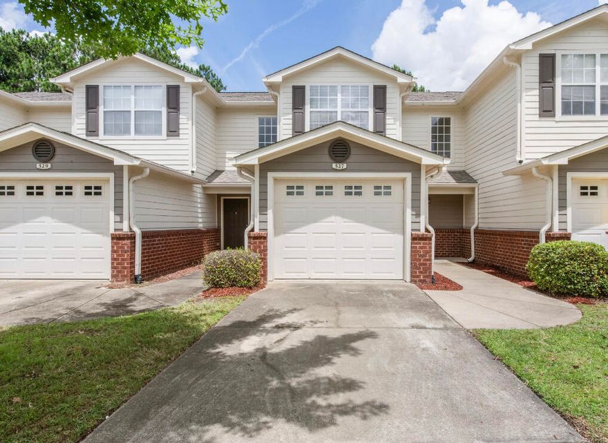 Welcome to this impeccably maintained townhome in the desirable Eagles Landing community, located in charming South Crestview. Experience a stress free and enjoyable lifestyle enhanced by the array of beautiful amenities offered by the community, including sparkling pool, and a wonderful event space perfect for fun filled activities. Say goodbye to tedious landscaping tasks, as this townhome comes with the convenience of included landscaping services! Step into the home and be greeted by freshly painted living space, adorned with elegant crown molding and laminate floors that exude a timeless appeal. The new light fixtures illuminate the area, creating a warm and welcoming ambiance. The kitchen has been thoughtfully remodeled to exceed your expectations, making this kitchen a true delight