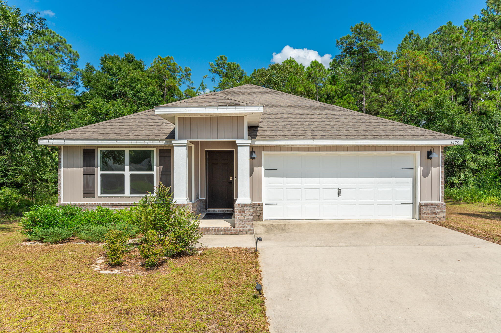 This beautiful 1-story house boasts an open floor plan with 4 bedrooms, 2 bathrooms, and an attached garage for 2 cars. The living room is filled with natural light that creates a warm and inviting atmosphere. The kitchen is a chef's dream with its kitchen island, pantry, and stainless steel appliances. The luxurious primary bedroom features an en-suite bathroom. The bathroom features a double sink and a walk-in closet. The other bedrooms provide ample space and are carpeted for comfort. Pets can be approved on a case-by-case basis! Application requirements are background check and credit check (for everyone 18 and over), credit score minimum of 600, household income of $5000 and one year consistent employment unless you are moving here for employment and can provide offer letter!