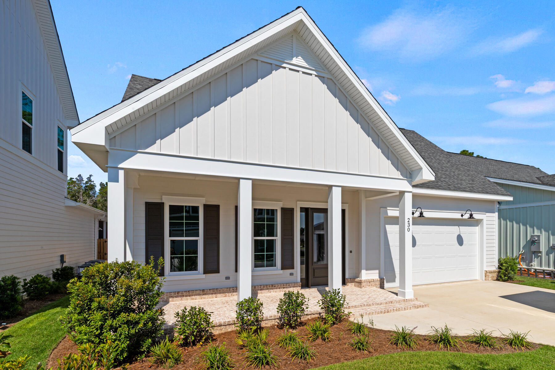 Back on Market and Move-In Ready! With the newly extended front porch, this enhanced Brady has all of the curb appeal! Recently completed and nestled on a premium lot with Natural Habitat Views, this upgraded 3-bedroom, 2.5-bath home offers the perfect blend of luxury and tranquility. Featuring an open-concept design, a private study, and a spacious 2-car garage, this home is thoughtfully crafted for modern living.Upgrades and Features include: Bosch stainless steel gas appliances, exhaust vent hood, microwave drawer in island, under cabinet lighting in the kitchen, cabinets on the backside of the extended island for abundant kitchen storage, built-in cabinets in the laundry room, Melamine wrapped closet shelving, a tankless hot-water heater, attic pull-down stairs for easy access, a gas stub for an outdoor grill, concluding with an extended screened back porch just off the living room to enjoy the peaceful view of the communities natural habitat.
The Watersound Origins community is one of South Walton's most coveted neighborhoods for its exceptional amenities, beautiful new homes, and prime location. Amenities include the Village Commons pool & fitness center, sports courts including tennis and pickle ball, miles of nature trails, unlimited golf, and lots of green space for outdoor play. The all new Watersound Town Center brings a new level of excitement and convenience to the community with a Publix Super Market, delicious restaurants, healthcare facilities, and more right at the entrance to the neighborhood!