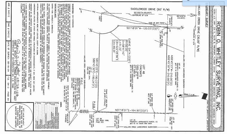 Lot 46 Mallard Creek Subdivision - Residential