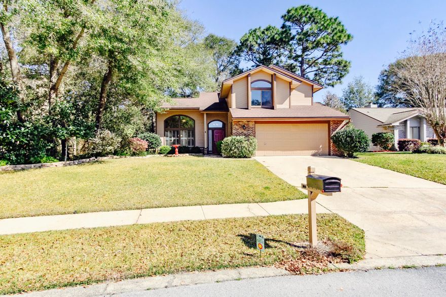 This picture perfect family home located in the highly desirable Rocky Bayou neighborhood of Rockywood is not going to last long! This home has been meticulously maintained inside and out. From the freshly painted rooms, the BRAND new QUALITY carpet, the NEW windows throughout, and the gorgeous kitchen remodel..there's nothing left to do but to move in. The home boasts high ceilings that allow natural light to flow in. The wonderfully remodeled kitchen offers stainless steel appliances, gas cooktop, granite countertops, beautiful tile floors, and a gorgeous glass mosaic backsplash all with a window over looking the backyard. Off the kitchen is the family room complete with a gas fire place and wood floors. Click MORE